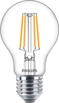 Philips Classic LEDbulb E27 A60 4.3W 827 Helder | Zeer Warm Wit - Vervangt 40W
