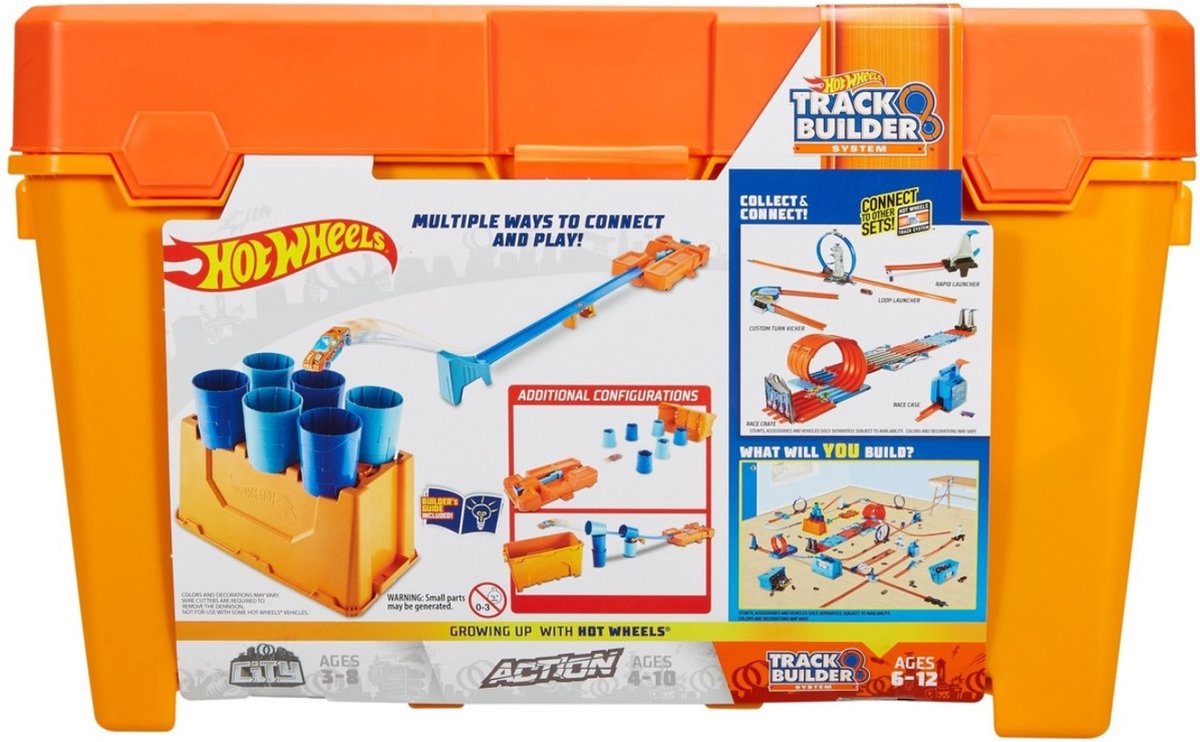 Hot Wheels Track Builder Stunt Basiskist - Racebaan