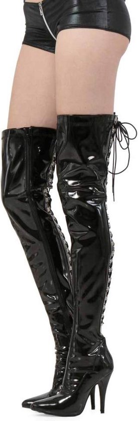 Soisbelle Bottines Vernies Simili Cuir 89526 Zwart Taille 36