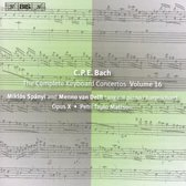 Miklós Spanyi, Menno Van Delft, Opus X Ensemble - C.P.E. Bach: Complete Keyboard Concertos, Volume 16 (CD)