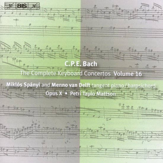 Cpe Bach - Keyb.Conc 16