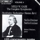 Roland Pöntinen, Stockholm Sinfonietta, Neeme Järvi - Gade: The Complete Symphonies, Vol.4 (CD)