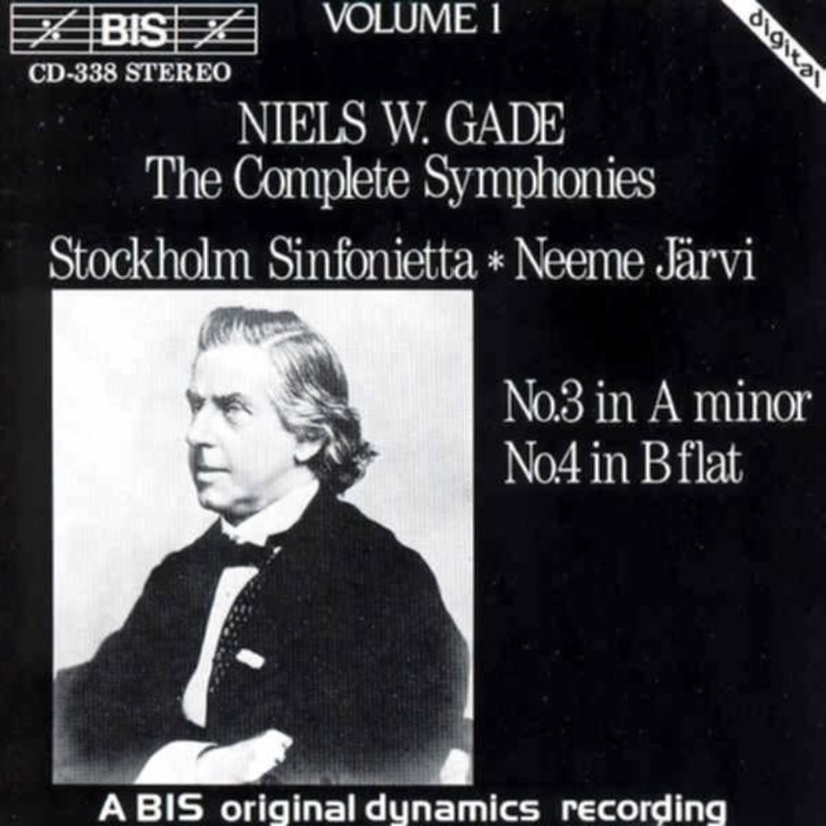 Stockholm Sinfonietta - Gade: The Complete Symphonies, Vol 1 (CD)