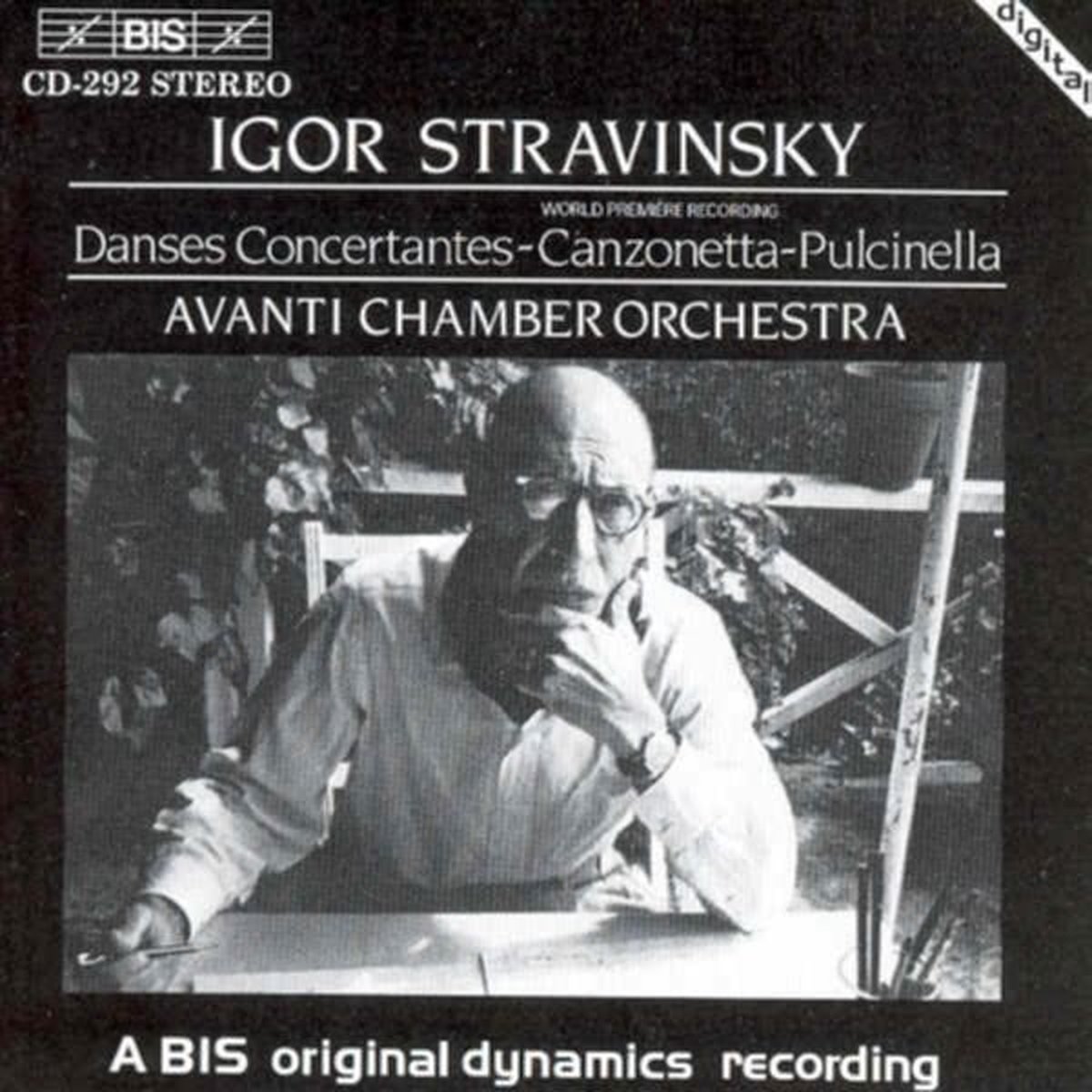 Avanti! Chamber Orchestra - Danses Concertantes (1942) (CD)