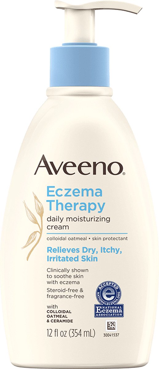 Goedkoopste Aveeno - Daily Moisturizing Body Cream for Sensitive Skin - Relief Cream, Colloidal Oatmeal & Ceramide for Dry & Itchy Skin - Fragrance-Free - 354ml