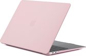 Mobigear Laptophoes geschikt voor Apple MacBook Pro 14 Inch (2021-2024) Hoes Hardshell Laptopcover MacBook Case | Mobigear Matte - Pastelroze - Model A2442 / A2779 / A2918 / A2992