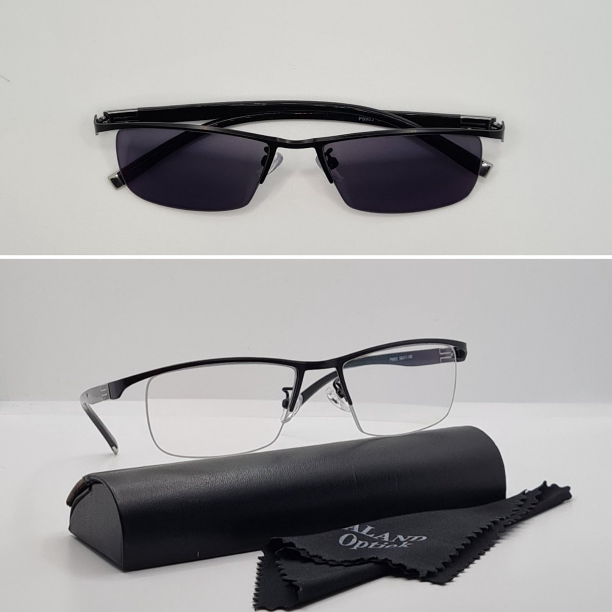Unisex bril +3,5 glazen / +3.5 leesbril / P9963 / grijze... | bol.com