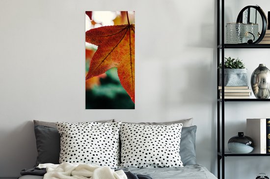 Poster 40x80 cm - Herfst - Landelijk - Bladeren - Seizoenen - Landelijk - Posters - Kamer decoratie - Wanddecoratie woonkamer - Muurdecoratie slaapkamer