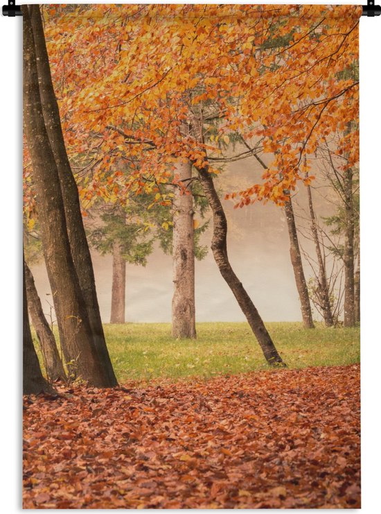 Tapisserie - Tapisserie - Feuilles - Automne - Forêt - 60x90 cm - Tapisserie