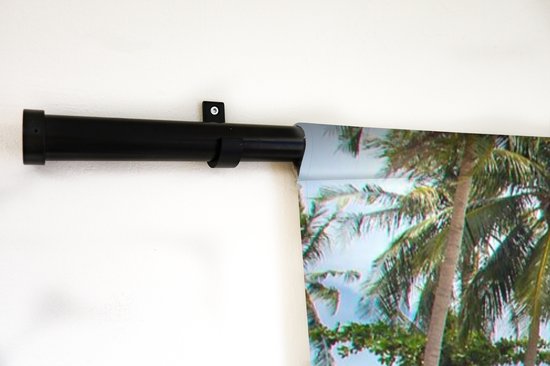 Tapisserie - Tapisserie - Plage - Canoë - Palmier - Tropical - 60x45 cm - Tapisserie