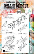 Aall & Create clearstamps A5 - Sparrow