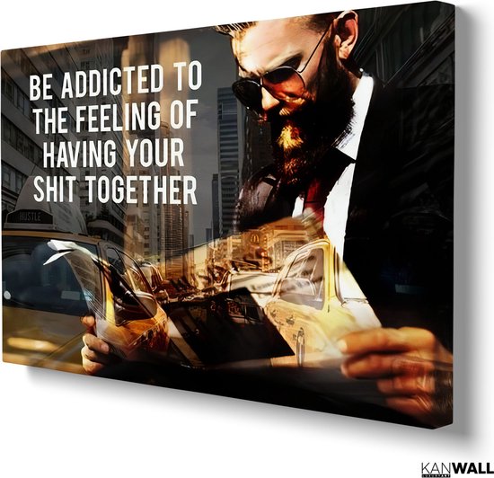 Atelier de peinture sur toile de Luxe | 40 x 60 | Salle de séjour | Chambre à coucher | Bureau | Musique | Design | Art | Moderne | ** 4 CM D'ÉPAISSEUR ! EFFET 3D**