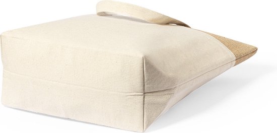 Koeltas - Lunchtas - Koeltasje lunch - Isolatie - Volwassenen - Dames - Heren - Katoen - Jute - Aluminium - beige van KOEL — afbeelding 5