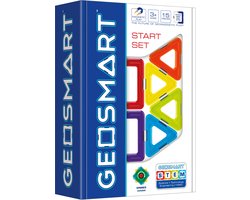 GeoSmart Start Set - Magnetisch Constructiespeelgoed - 31-delige Educatieve Basissets - Geometrisch Bouwen - Vanaf 5 Jaar