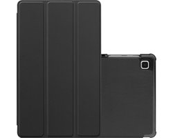 Coque pour Samsung Galaxy Tab S6 Lite avec découpe S Pen Case Hard Cover Sleeve Book Case - Zwart