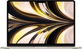 Bol.com Apple MacBook Air (2022) MLY13N/A - 13.6 inch - Apple M2 - 256 GB - Sterrenlicht aanbieding
