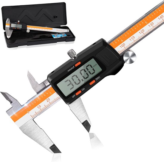 Digitale schuifmaat - 0-150 mm - LCD Display