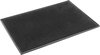 Olympia barmat 45x30cm - Rubber met noppen - Zwart