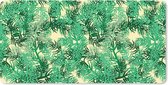 Muismat XXL - Bureau onderlegger - Bureau mat - Jungle - Patronen - Camouflage - 90x45 cm - XXL muismat