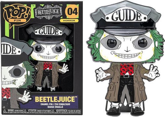 Funko Pop! Pin: Beetlejuice - Beetlejuice