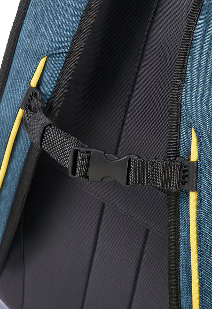 americana leather zipitop backpack American Leather Co. Marino Leather Backpack,Denim Jacquard