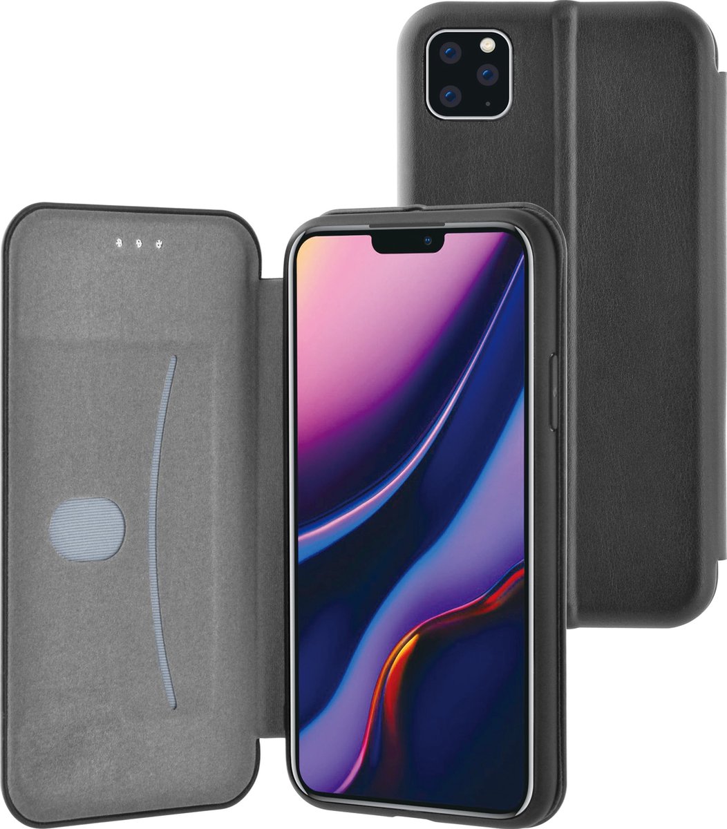 Azuri Apple iPhone 11 Pro Max hoesje - Ultra dunne book case - Zwart