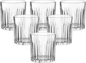 Luxe Gin Tonic Glazen - Drinkglazen - Waterglazen - Whiskeyglazen - Drinkglas - Premium kwaliteit - Set Van 6 - 310ML