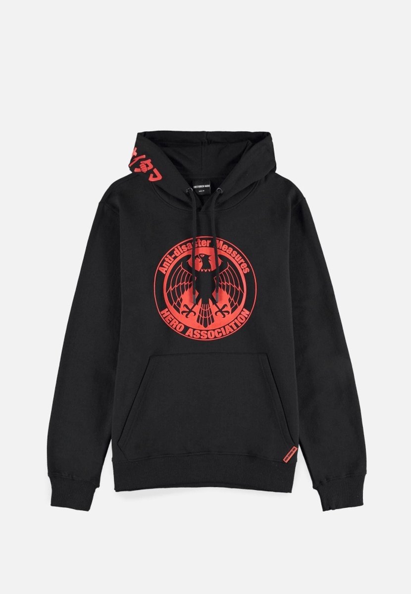 OnePunch Man Hoodie/trui -L- Hero Association Zwart