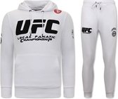 Exclusieve Heren Trainingspak - UFC Championship - Wit