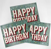 Happy Birthday Glitter - Prank Kaart - Glitters!