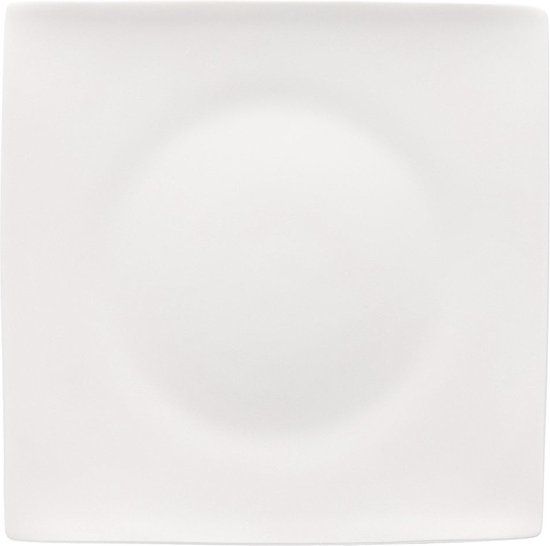 Assiette carrée blanche Rosenthal Jade 23cm | bol