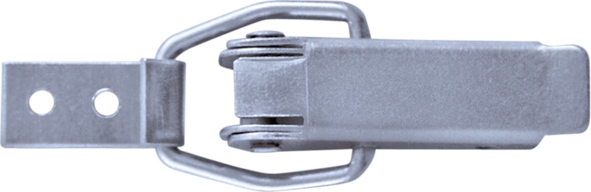 GOEBEL® - 100 x Spansluitingen Staal verzinkt 0/40 II incl. Tegenhaak – Blindklinknagelgat 3,5 mm - 5543002040- Kistsluiting – Spansluiting - Premium kwaliteit - Inclusief Tegenstuk