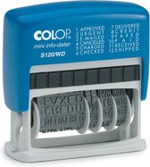NEDERLANDSE WOORD-DATUMSTEMP.COLOP.4MM