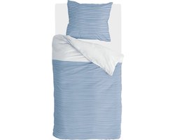 WALRA Dekbedovertrek Remade Blurred Feelings Blauw 155 x 220 cm