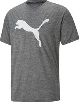 PUMA Train Fav Heather Cat Tee Heren Sportshirt - Zwart - Maat XL