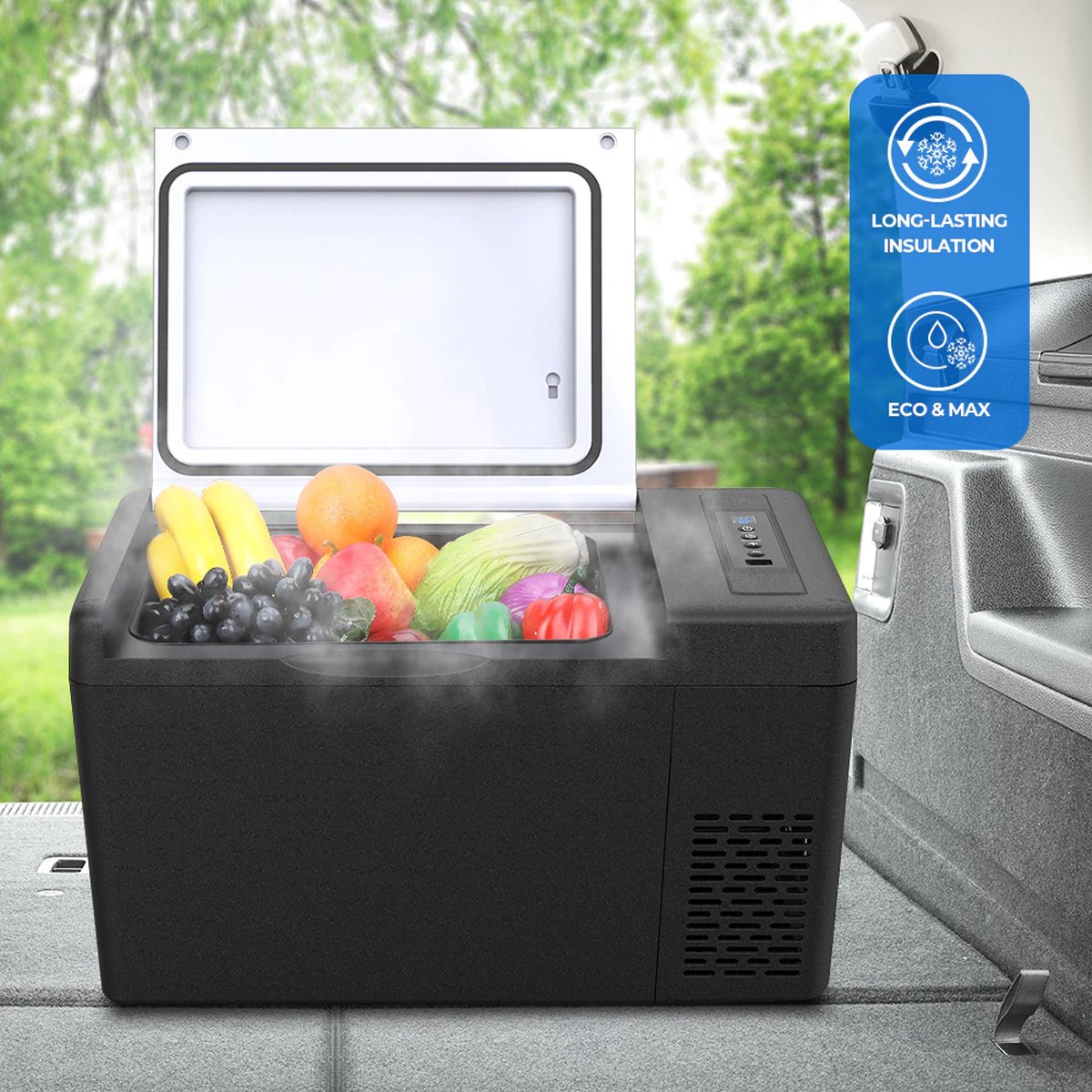 Joytutus-Mini réfrigérateur de voiture portable, 12V, glacière