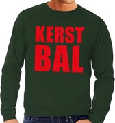 Foute kersttrui / sweater Kerst Bal groen voor heren - Kersttruien XXL