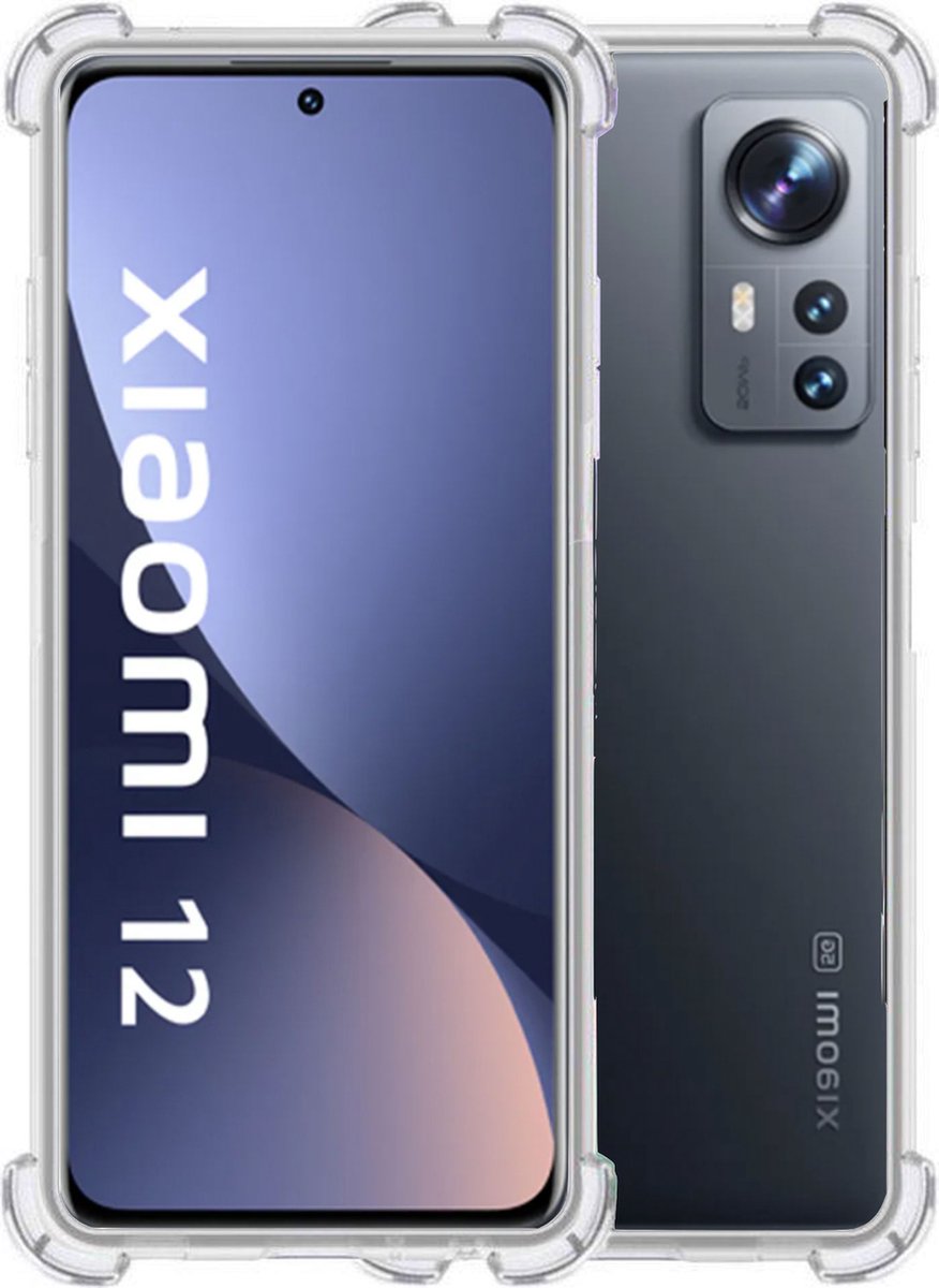 Hoesje geschikt voor Xiaomi 12 – Extreme Shock Case – Cover Transparant