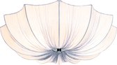 QAZQA plu - Plafonnier Design - 3 lumières - Ø 52 cm - Grijs - Salon | Chambre à coucher | Cuisine