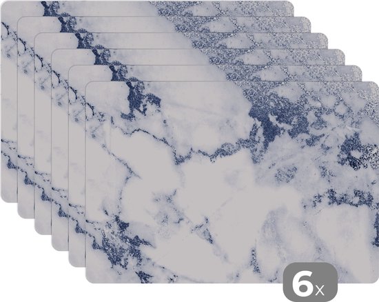 Placemat - Placemats kunststof - Het bruine leder van een krokodil