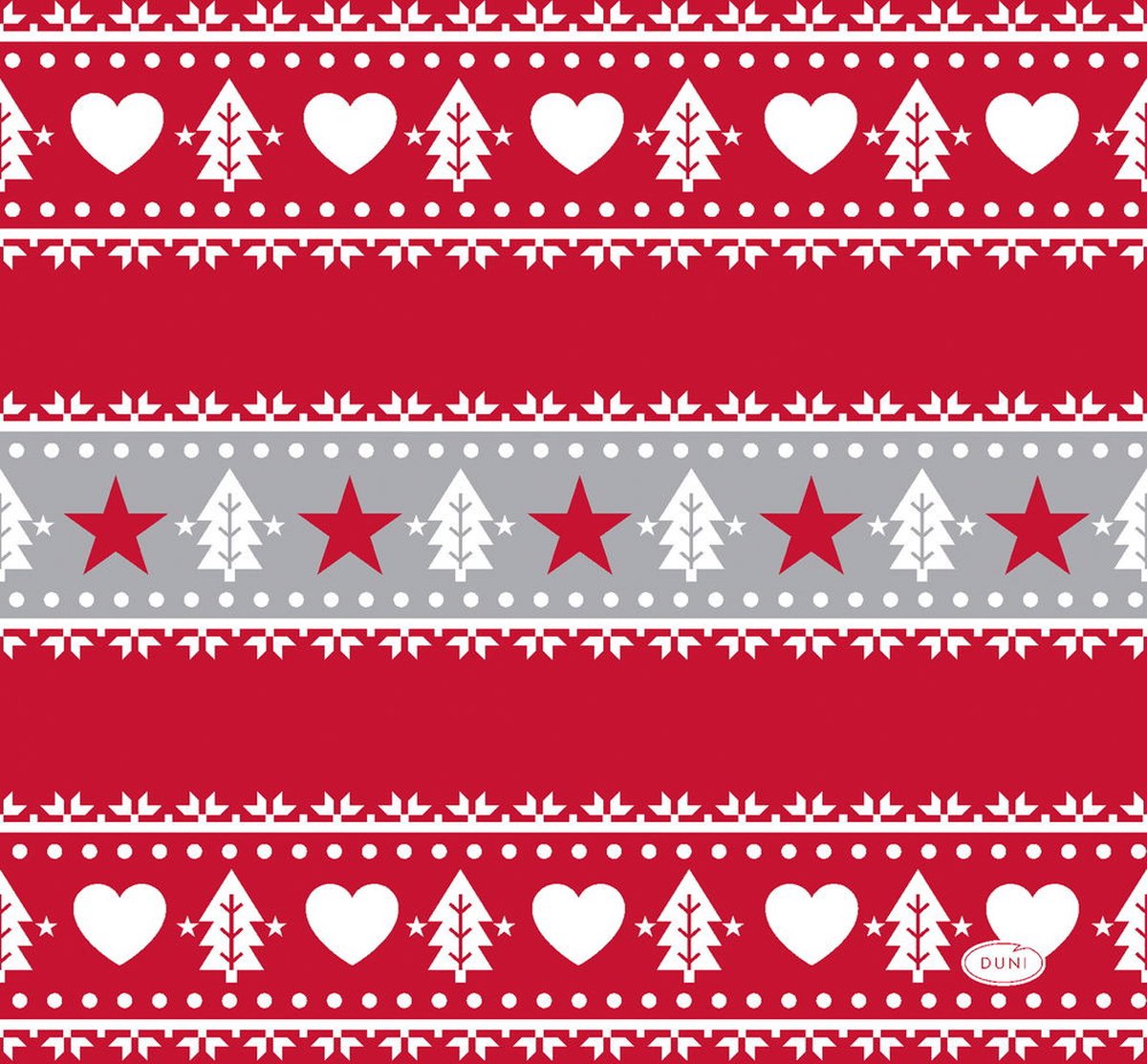 Kerst thema tafel set Scandinavie