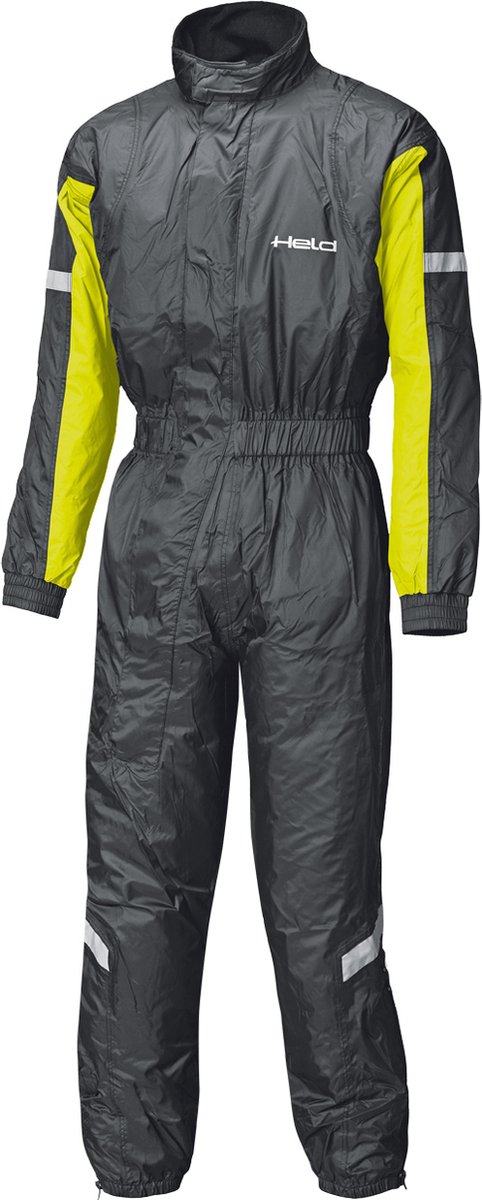 Held Splash II Zwart Geel Regenpak - One Piece Suit