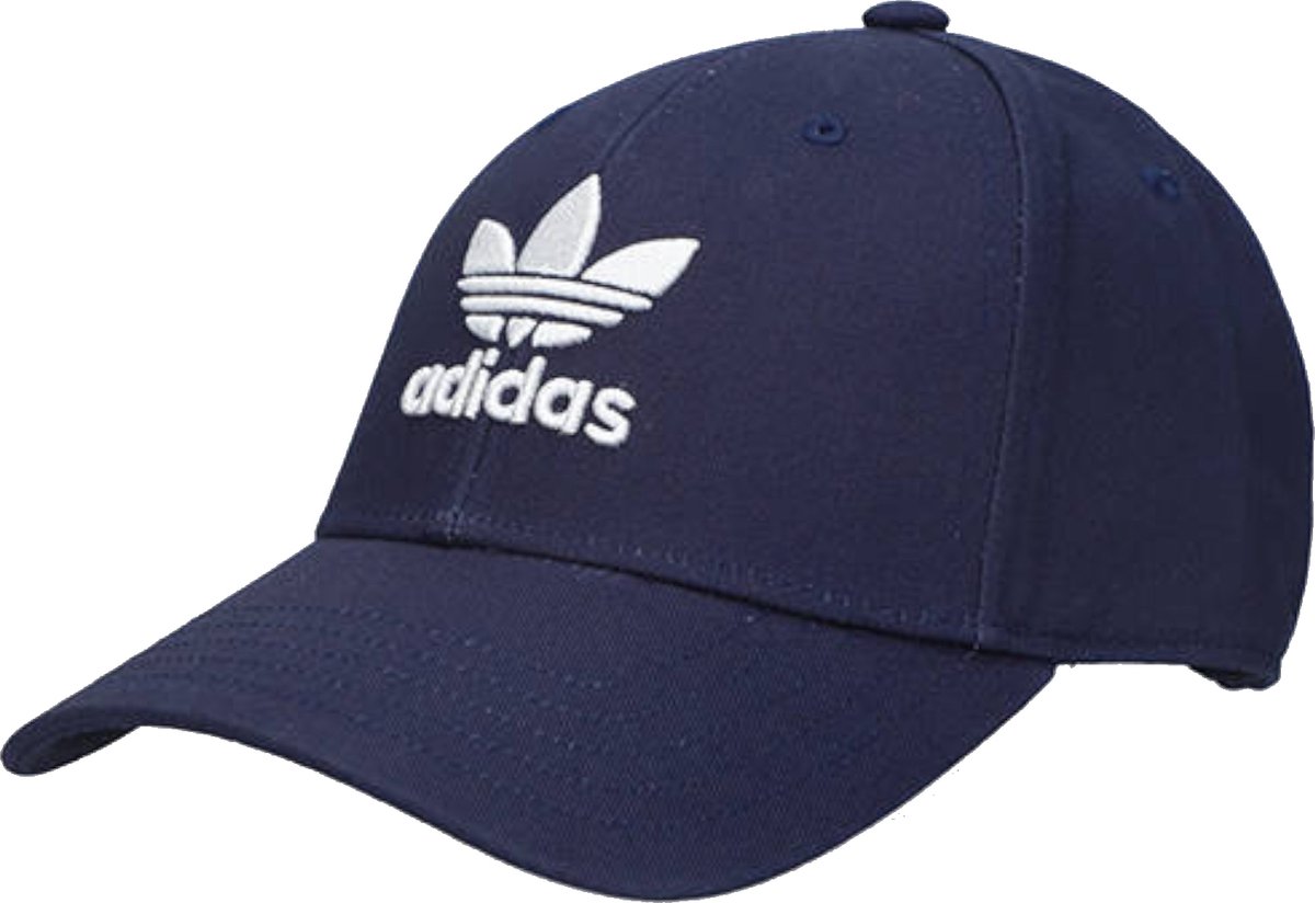 adidas Trefoil Baseball Cap HL9327, Mannen, Marineblauw, Pet, maat: OSFM