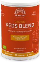 Mattisson - Biologische Reds Blend Poeder - Rijke Basis voor Super Smoothie - Antioxidanten & Vezel Mix - 400 Gram