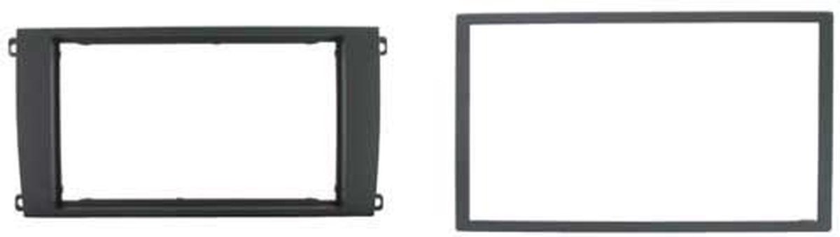 2-DIN ECO paneel Porsche Cayenne 2002-2010