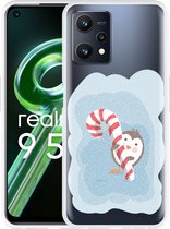 Realme 9 5G Hoesje Candy Pinquin - Designed by Cazy