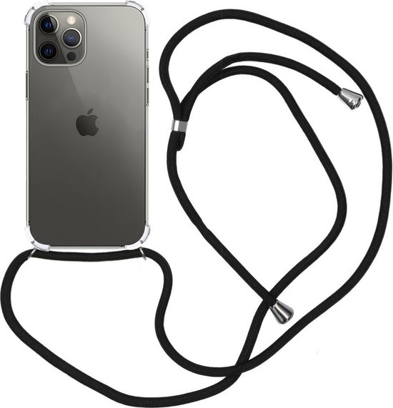 Woodcessories - 2 in 1 Hoesje met koord compatibel met iPhone 11 - Hoes