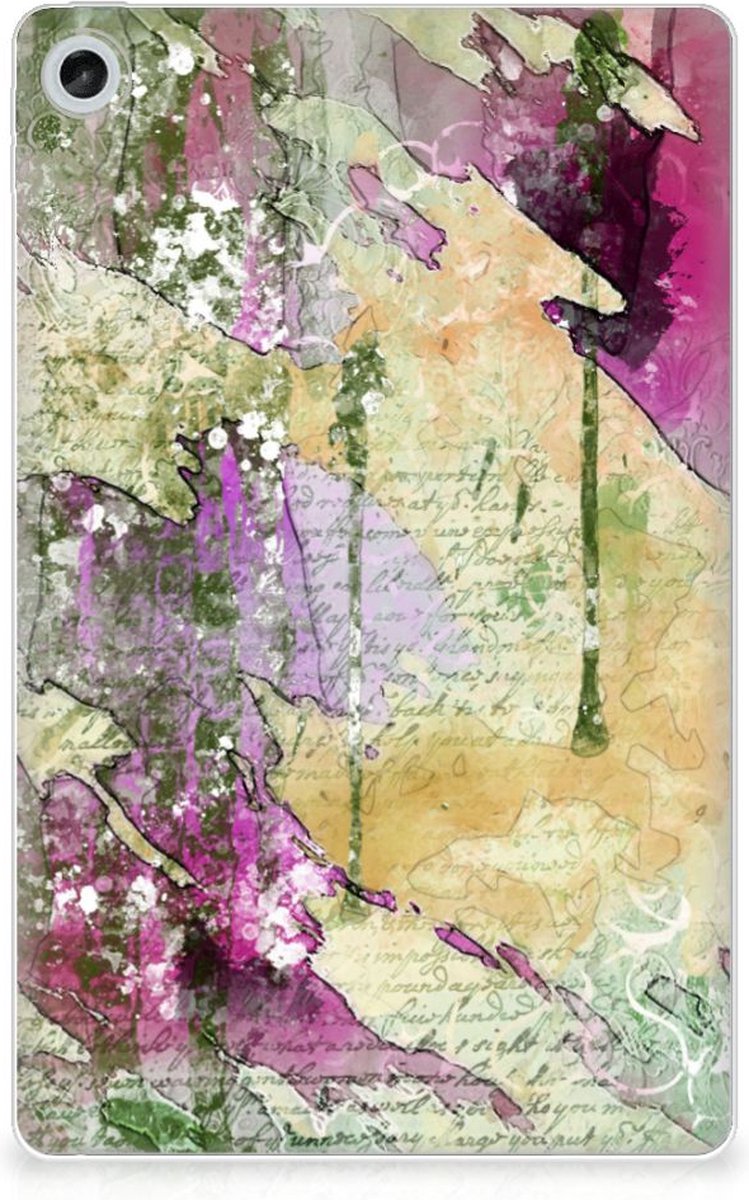 Back Cover voor Tablethoes Lenovo Tab M10 Plus (3e generatie) Letter Painting