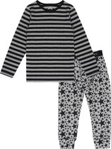 Claesen's pyjama grey star stripes 92-98