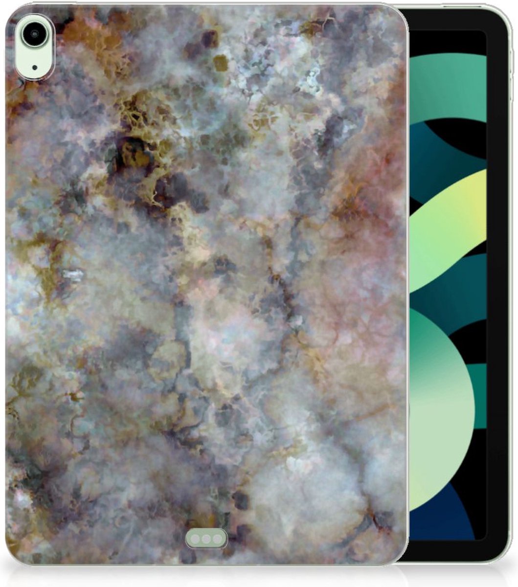 iPad Air (2020/2022) 10.9 inch Tablet Back Cover Marmer Grijs